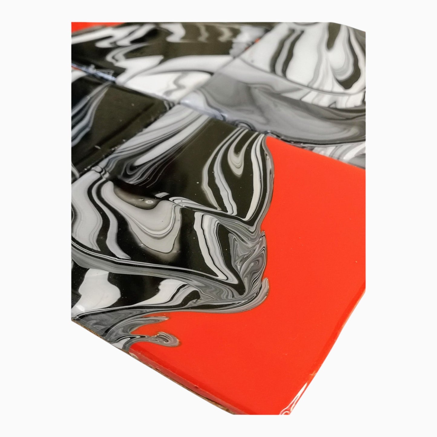 Ceramic Coasters - Zebra Rouge