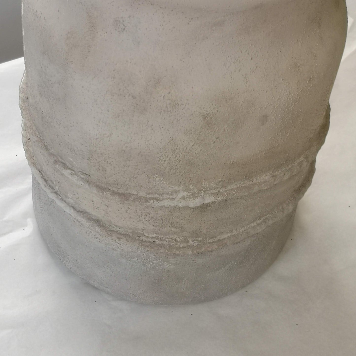 Double Rope Faux Stone Vase
