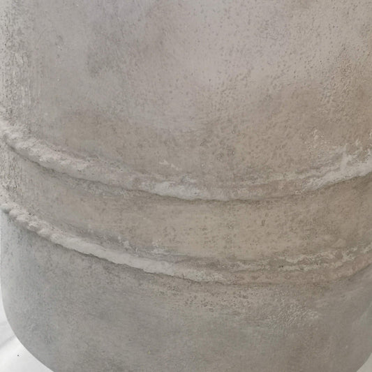 Double Rope Faux Stone Vase