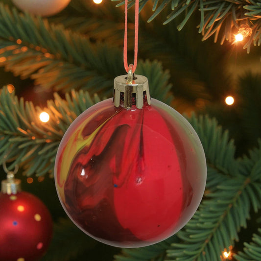 Acrylic Poured Baubles - Medium