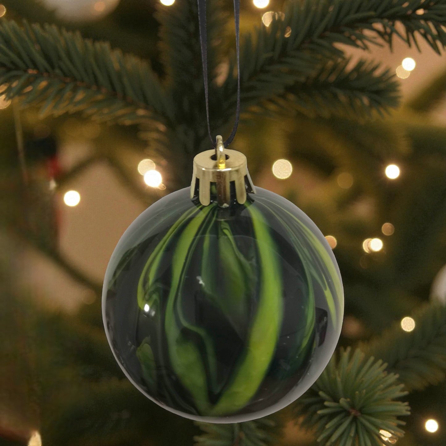 Acrylic Poured Baubles - Medium