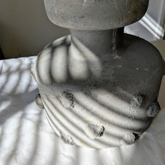 Faux Stone Aged Bubble Vase