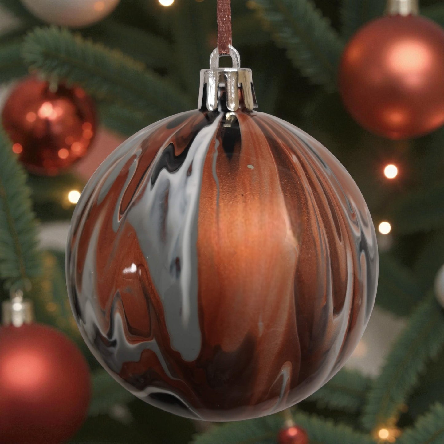 Unique Poured Baubles - Large